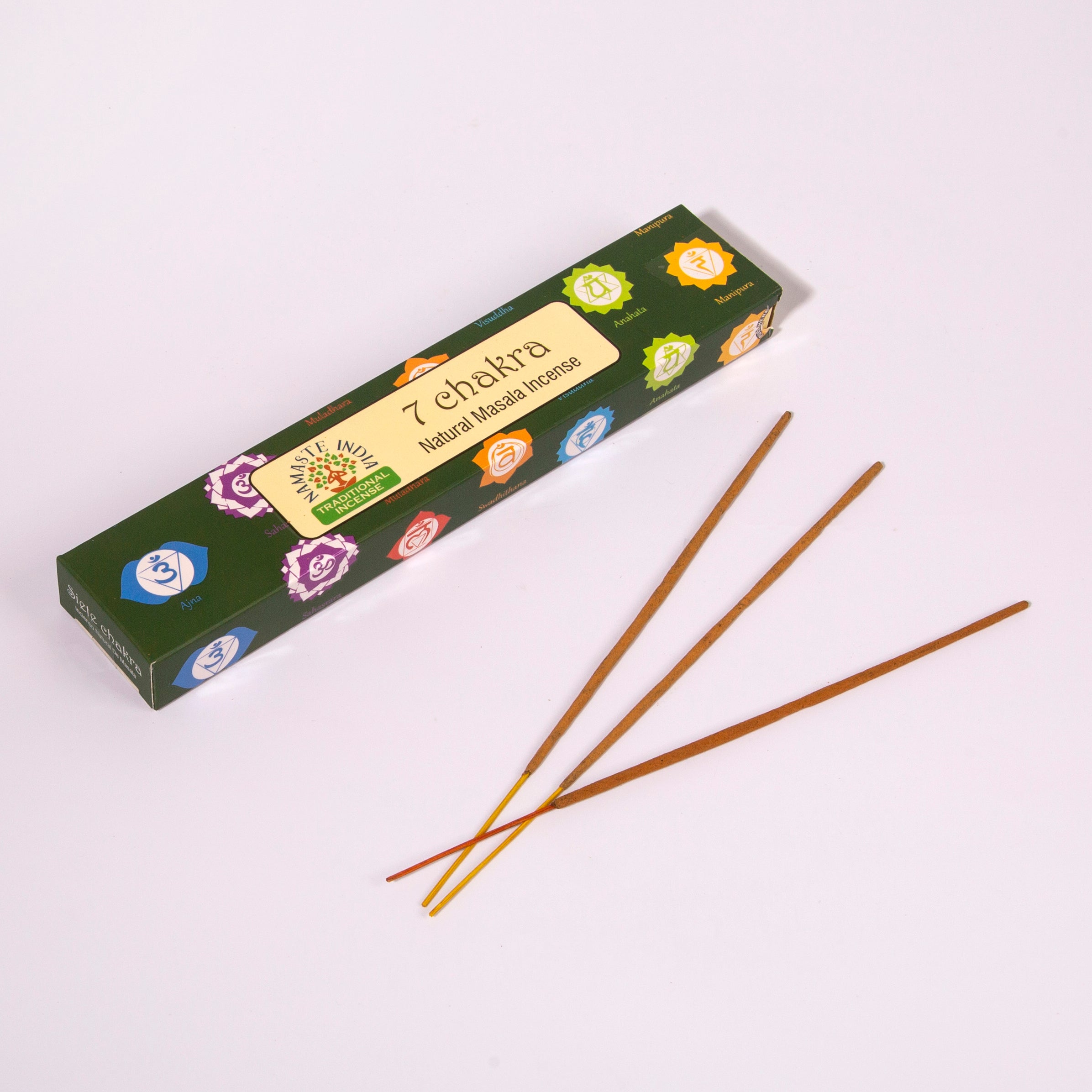 7 Chakras Incense Sticks